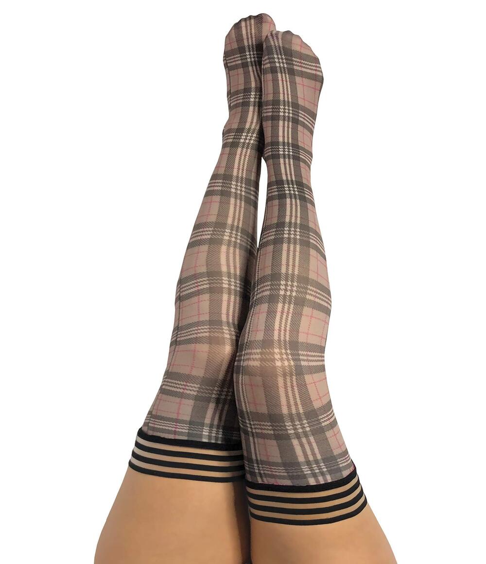 8463 Thigh Highs | Thigh High Stockings with No Slip Grip Stay Ups Thigh